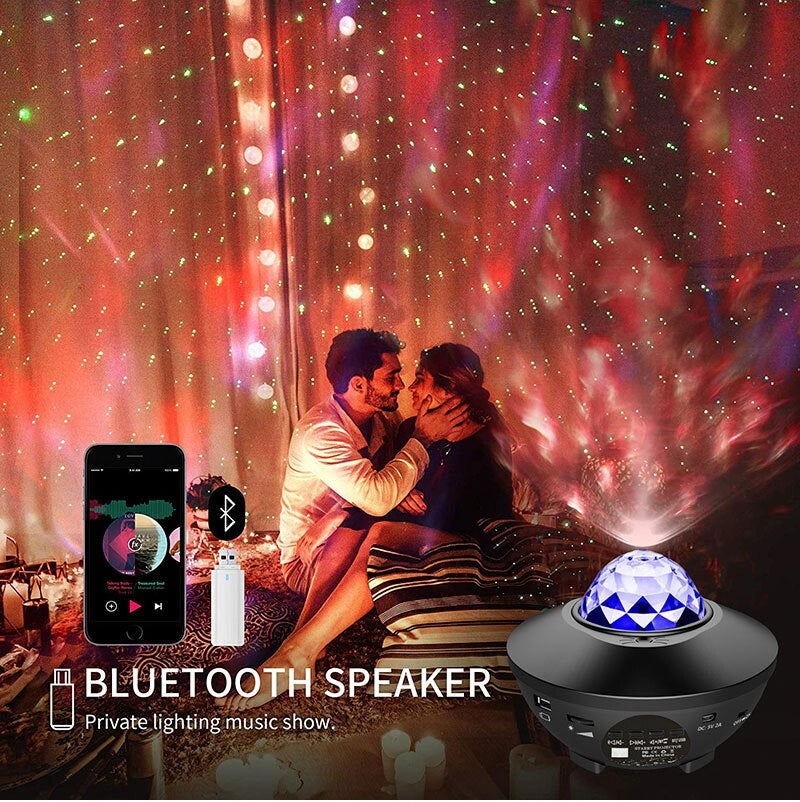 Led Galaxy Star Light Starry Projecter - Bforbazaar