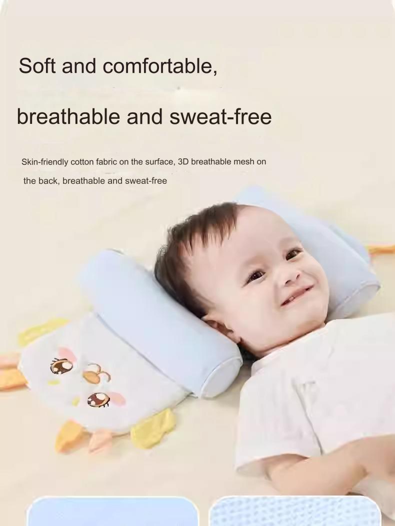 Newborn Head Shaping Pillow – Anti Flat Head Support Cushion