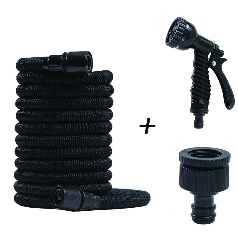 Expandable Magic Hose & High-Pressure Car Wash With 7 Water - Bforbazaar