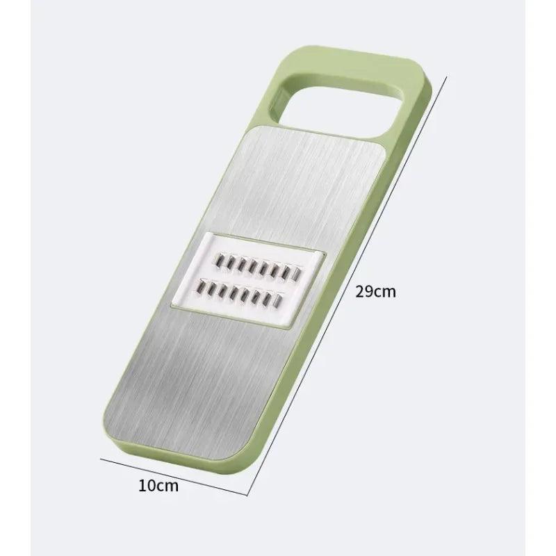 5 In 1 Stainless Steel Multifunctional Safe Vegetable Slicer & - Bforbazaar