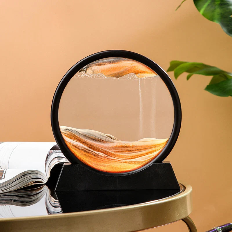 3D Deep Sea Sandscape & Moving Sand Art Picture With - Bforbazaar