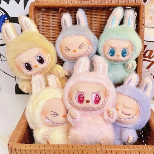 Labubu Doll - 10Cm Pop Mart Collectible Toy (Random Color) - Bforbazaar
