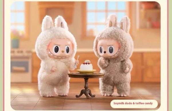 Labubu Doll - 10Cm Pop Mart Collectible Toy (Random Color) - Bforbazaar