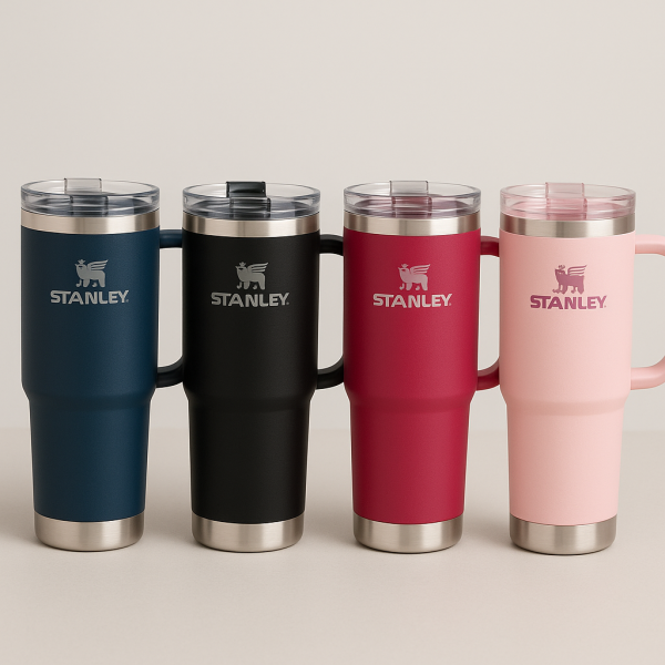 💧 Stanley 40oz Insulated Tumbler – Leakproof, Hot & Cold, Travel Mug w/ Straw & Box