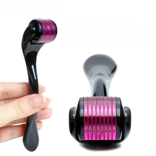 Derma Roller 0.25Mm 540 Titanium Microneedle Roller For Facial Skin - Bforbazaar