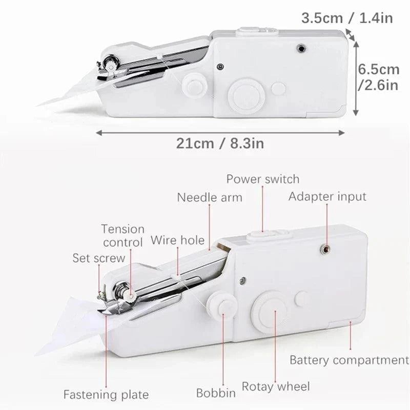 Hand Held Electric Mini Sewing Machine - Bforbazaar