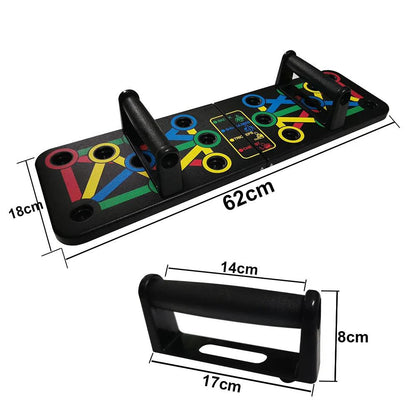 14 In 1 Push-Up Rack Board For Exercise - Bforbazaar