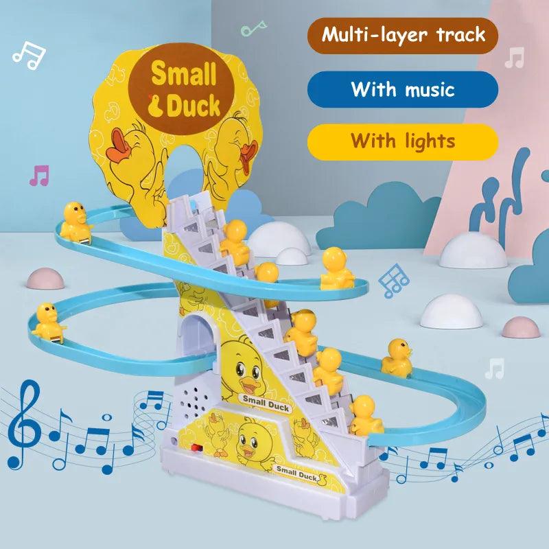 Climbing Duck Stairs Track Toys for Kids - Bforbazaar
