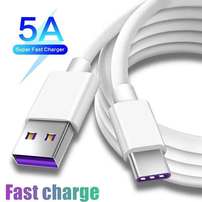 5A Usb Type C Cable Fast Charging - Bforbazaar