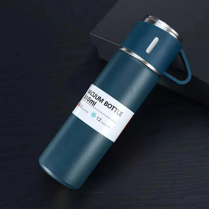 Double-Layer Stainless Steel Vacuum Thermos 500ML - Bforbazaar