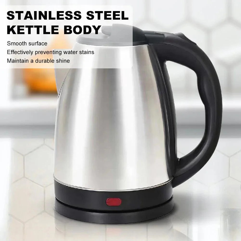 2L Stainless Steel Electric Kettle - Bforbazaar