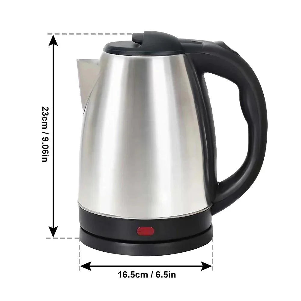 2L Stainless Steel Electric Kettle - Bforbazaar