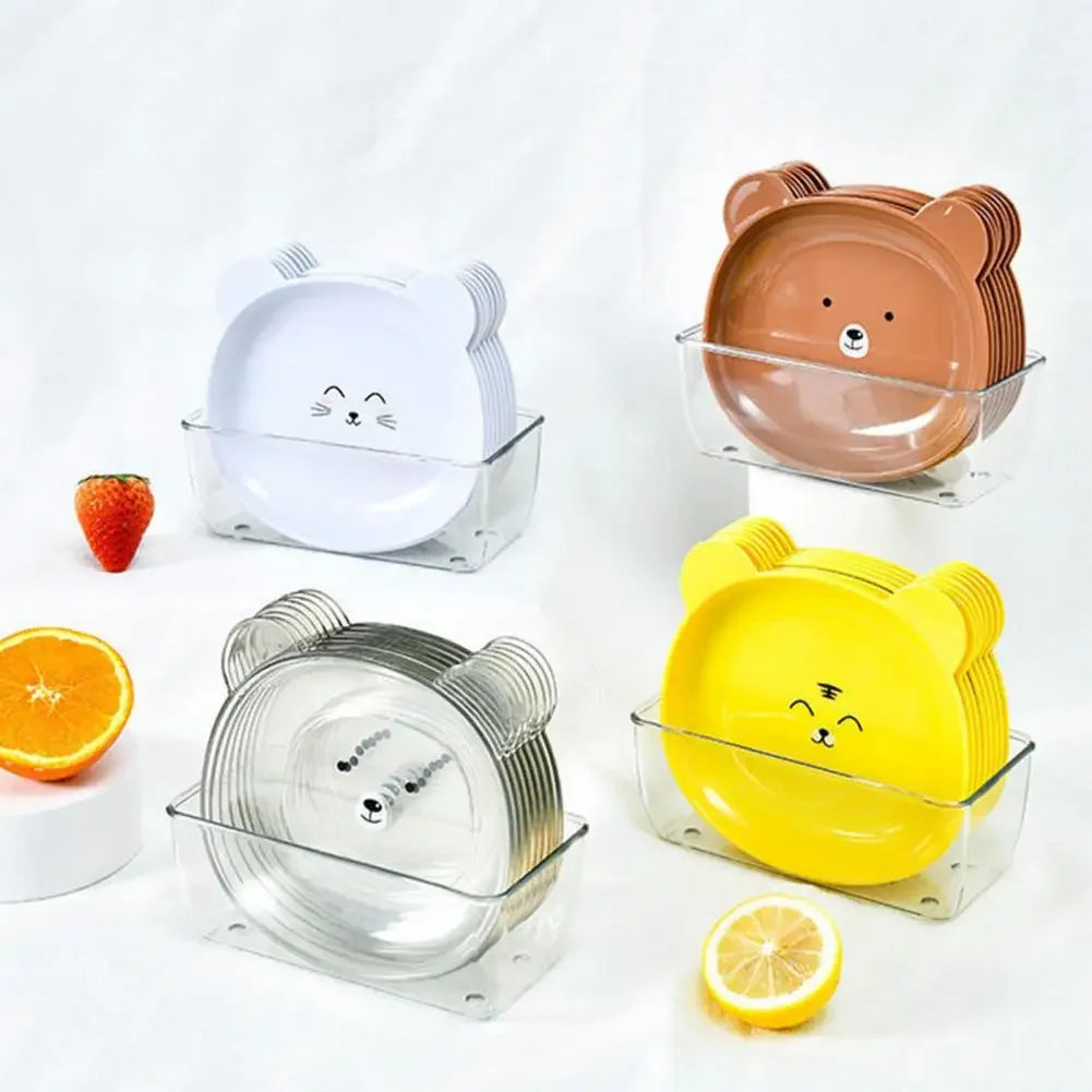Bear Shape Kids Snack Plate For Kids And Babies - Bforbazaar