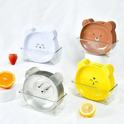Bear Shape Kids Snack Plate For Kids And Babies - Bforbazaar