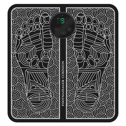 Ems Foot Massager Electric Muscle Stimulator Feet Mat - Bforbazaar