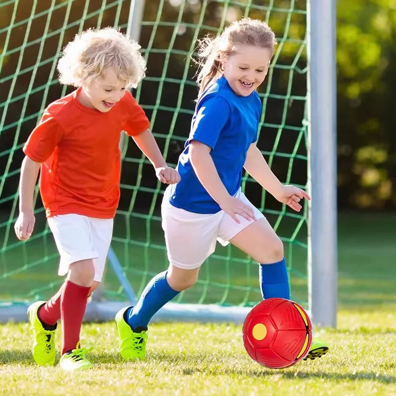 Flying Saucer Ball Magic Deformation UFO with Led Light Flying Toys - Bforbazaar