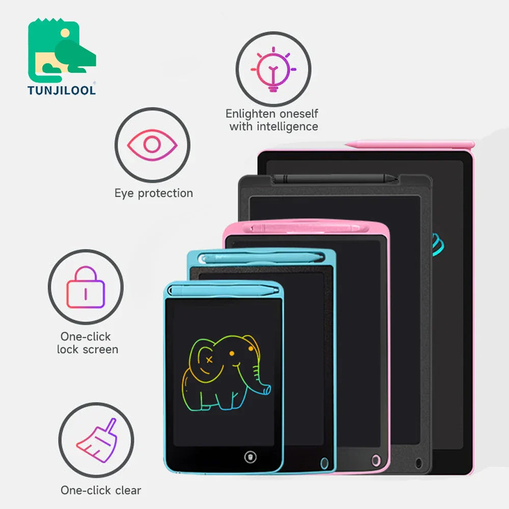 LCD Writing Tablet Drawing Board Montessori Educational Toy for Children - Bforbazaar