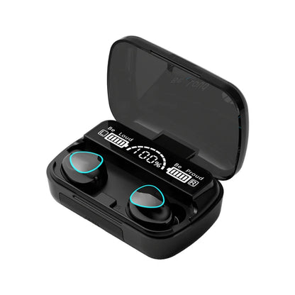 M10 Tws Wireless Earphone Bluetooth With Touch Control Led Display - Bforbazaar