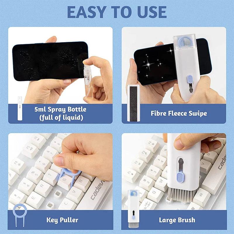 7-in-1 Keyboard Cleaning Kit For All Devices - Bforbazaar