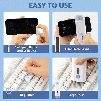 7-In-1 Keyboard Cleaning Kit For All Devices - Bforbazaar