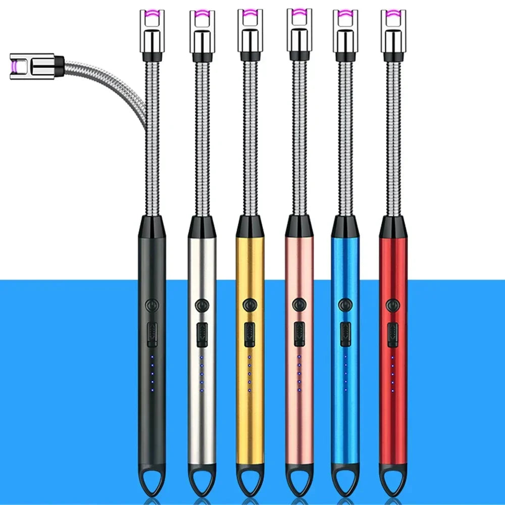 Electric Rechargeable Arc Flameless Plasma USB Lighter & Ignition Gun - Bforbazaar