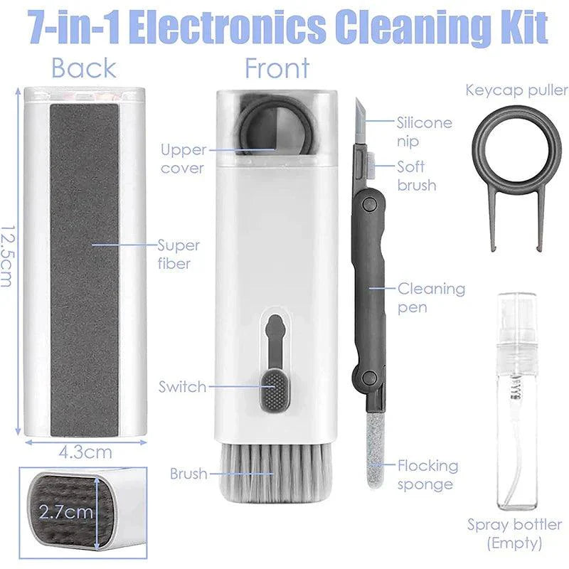 7-in-1 Keyboard Cleaning Kit For All Devices - Bforbazaar