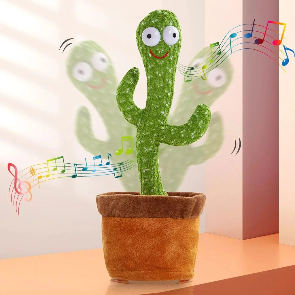 Intelligent Kawaii Cactus Interactive Learning and Musical Toy for Kids - Bforbazaar