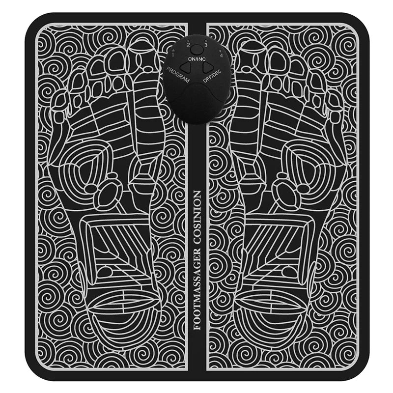EMS Foot Massager Electric Muscle Stimulator Feet Mat - Bforbazaar