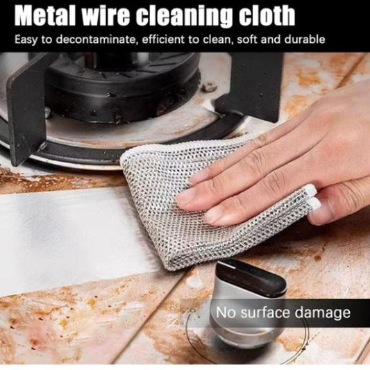 Heavy-Duty Dish Scrubbing Cloths - Pack Of 10 - Bforbazaar