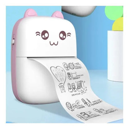 Mini Portable Pocket Thermal Printer (Random Color) - Bforbazaar