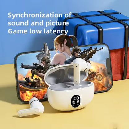 895B Wireless Bluetooth Earbuds - Led Display - Type-C - - Bforbazaar