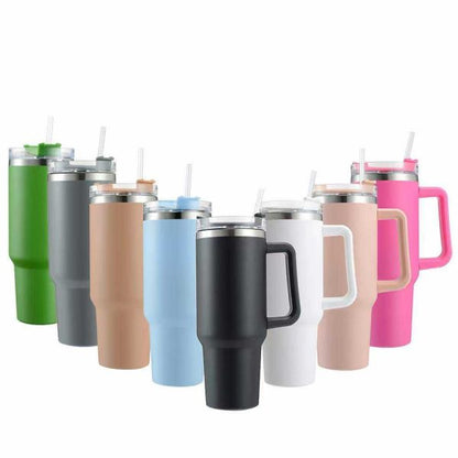 💧 Stanley 40oz Insulated Tumbler – Leakproof, Hot & Cold, Travel Mug w/ Straw & Box